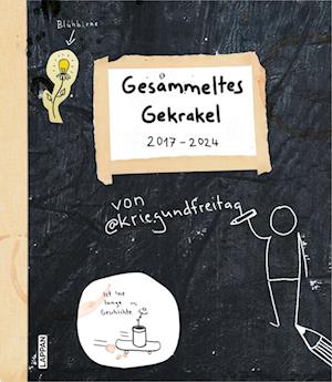 Cover for @kriegundfreitag · Kriegundfreitag: Gesammeltes Gekrakel (Book) (2024)