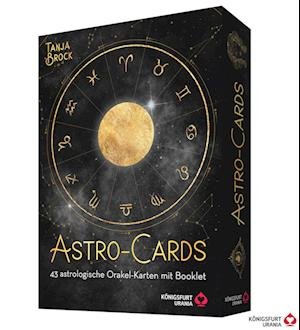 Cover for Tanja Brock · Astro-Cards: 43 astrologische Orakel-Karten mit Bo (Book) (2023)