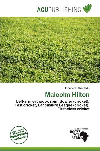 Cover for Evander Luther · Malcolm Hilton (Book) (2011)