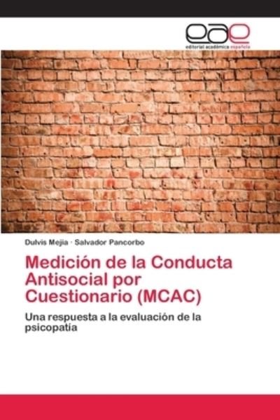 Cover for Mejia · Medición de la Conducta Antisocia (Book) (2018)