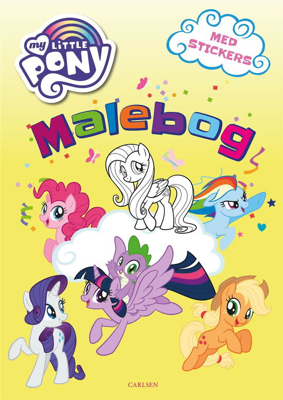 My Little Pony malebog (kolli 6) - Hasbro - Bücher - CARLSEN - 9788711995884 - 25. Januar 2021