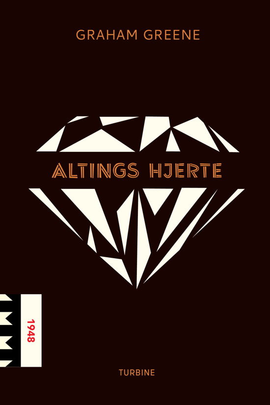Cover for Graham Greene · Klassikerserien: Altings hjerte (Sewn Spine Book) [1er édition] (2020)