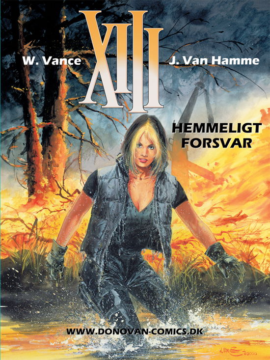 Cover for Jean van Hamme · Hemmeligt forsvar (Bog) [1. udgave] (2012)