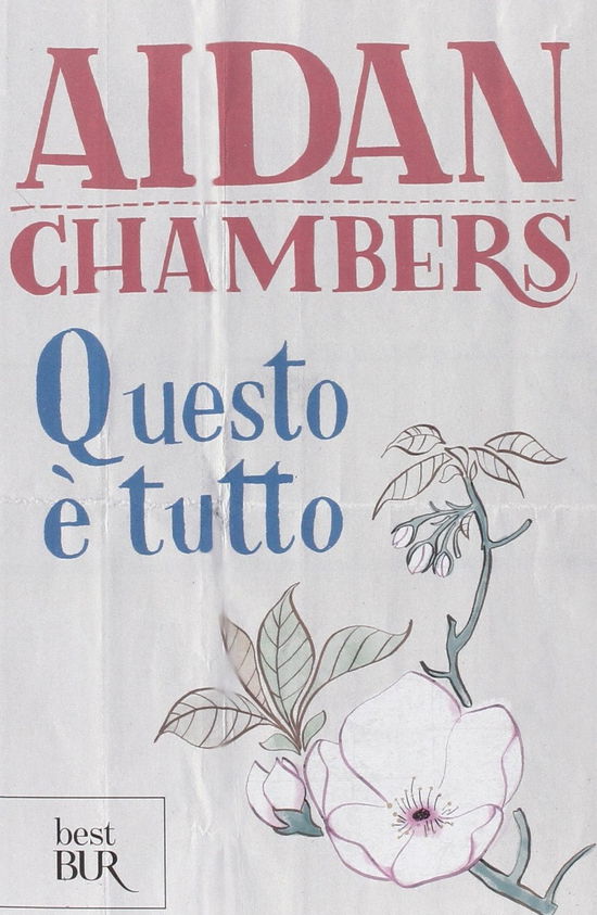 Cover for Aidan Chambers · Questo E Tutto. I Racconti Del Cuscino Di Cordelia Kenn (Book)