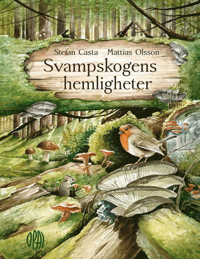 Cover for Mattias Olsson · Svampskogens hemligheter (Inbunden Bok) (2021)