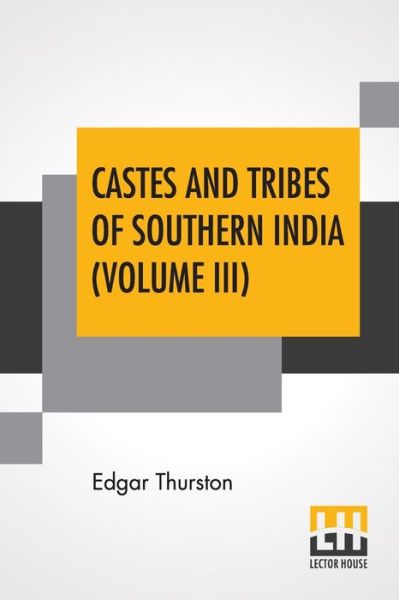 Cover for Edgar Thurston · Castes And Tribes Of Southern India (Volume III) (Paperback Book) (2020)