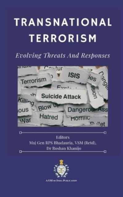 Cover for Vsm (Retd) Rps Bhadauria · Transnational Terrorism (Innbunden bok) (2021)
