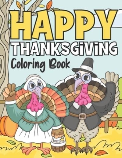 Cover for Bee Art Press · Happy Thanksgiving (Paperback Bog) (2020)
