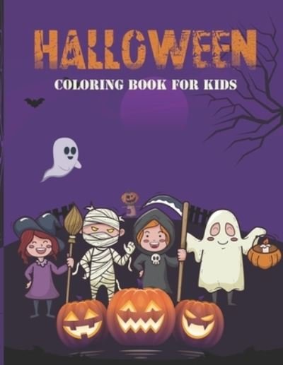 Cover for Ef Coloring Print · Halloween Coloring Book For Kids (Paperback Bog) (2020)