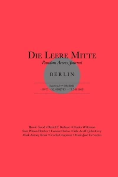 Die Leere Mitte - Various Authors - Books - Independently Published - 9798700938884 - February 4, 2021