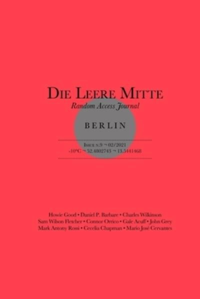 Cover for Various Authors · Die Leere Mitte (Paperback Book) (2021)