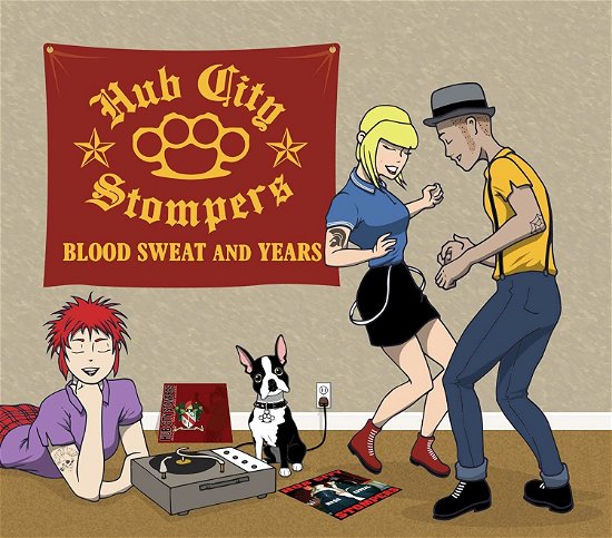 Cover for Hub City Stompers · Blood, Sweat and Years (CD) (2020)