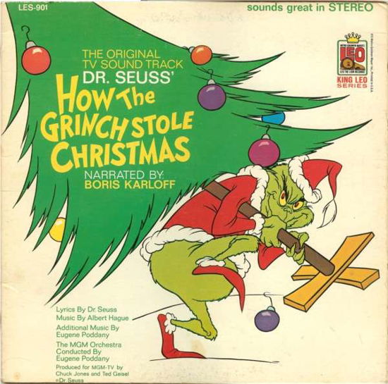 Cover for Boris Karloff · How The Grinch Stole Christmas (LP) [Coloured edition] (2015)