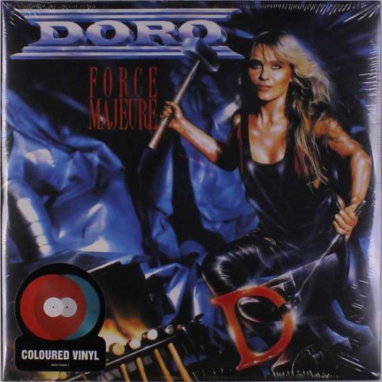 Cover for Doro · Force Majeure (Limited Edition) (Colored Vinyl) (LP) [Limited edition] (2017)