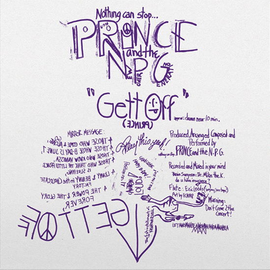 Gett Off! - PRINCE - Música - WARNER RECORDS - 0603497837885 - 24 de noviembre de 2023