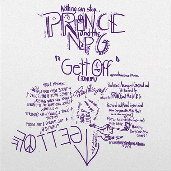 Cover for PRINCE · Gett Off! (12&quot;) [Black Friday 2023 edition] (2023)