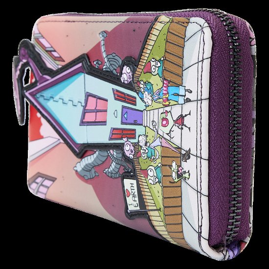 Cover for Loungefly · Loungefly Nickelodeon: Invader Zim - Secret Lair Zip Around Wallet (nicwa0036) (MERCH) (2023)