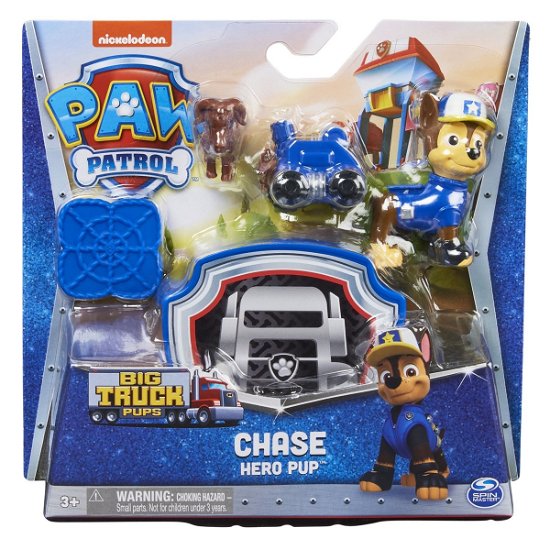 Cover for Spin Master · Paw Patrol - Big Hero Pups - Chase (6065250) (Legetøj)