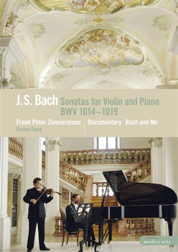 Cover for Frank Peter Zimmermann · Frank Peter Zimmermann: Bach S (MDVD) [Widescreen edition] (2009)