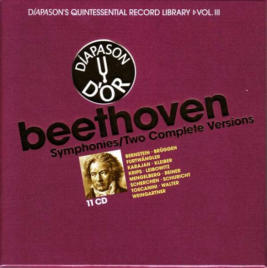 Beethoven Les Symphonies Vol Iii - 11 Cd - Various Artists - Musikk - DIAPASON D'OR - 3770003441885 - 16. oktober 2016