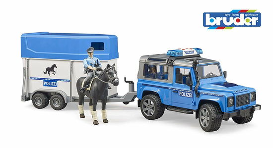 Cover for Bruder · Land Rover Defender Polizeifahrzeug (Leketøy)