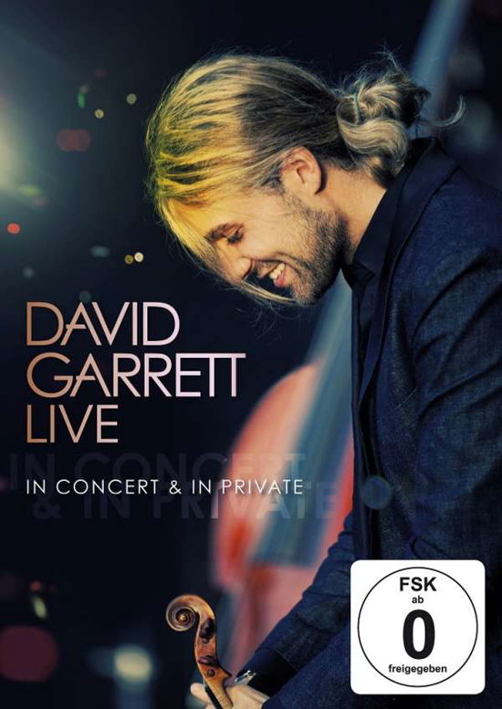 Cover for David Garrett · David Garrett Live-in Concert &amp; in Private (DVD) (2011)