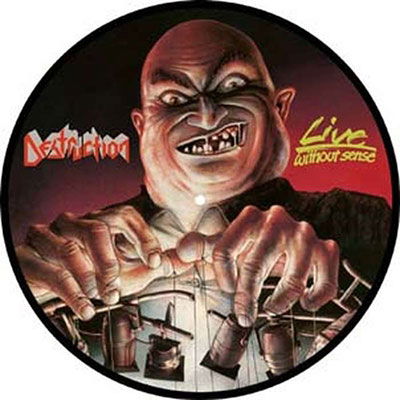 Cover for Destruction · Live Without Sense (Picture Vinyl) (12&quot;) [Picture Disc edition] (2023)