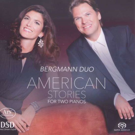 Cover for Bergmann Duo · American Stories for Two Pianos ARS Production Klassisk (SACD) (2016)