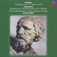 Cover for Josef Krips · Brahms / Schumann: Symphony No.1 (CD) [Japan Import edition] (2007)