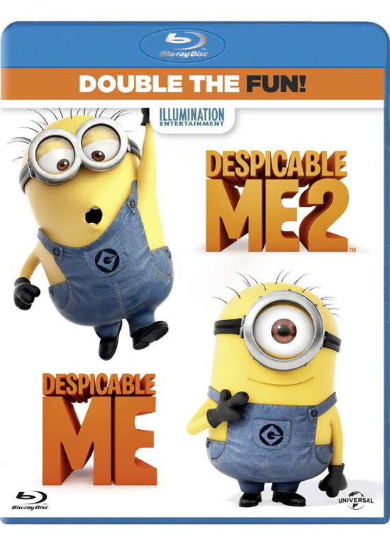 Cover for Despicable Me/despicable Me 2 · Despicable Me / Despicable Me 2 (Blu-Ray) (2013)