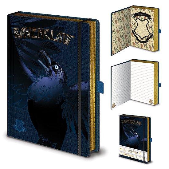 Harry Potter Premium Notizbuch A5 Ravenclaw - Harry Potter - Merchandise -  - 5051265737885 - June 25, 2022