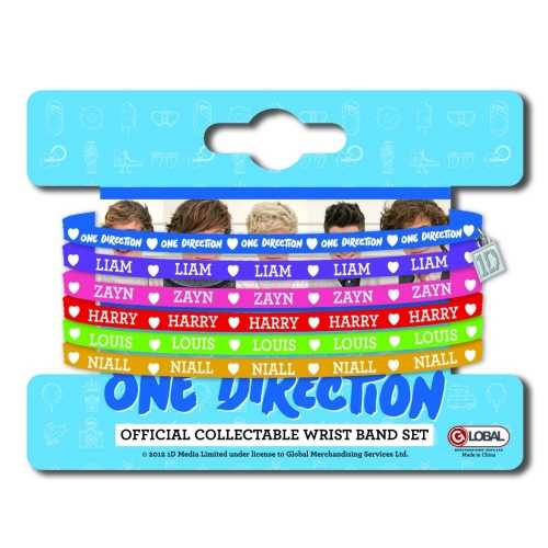 Cover for One Direction · One Direction Gummy Wristband: Colours (MERCH)