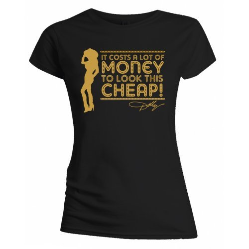 Dolly Parton Ladies T-Shirt: Lot of Money - Dolly Parton - Fanituote - Global - Apparel - 5055295392885 - 