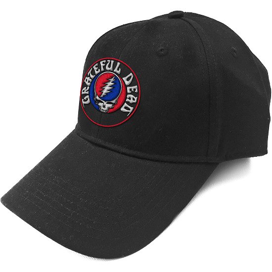 Cover for Grateful Dead · Grateful Dead Unisex Baseball Cap: Steal Your Face Logo (CLOTHES) [Black - Unisex edition]