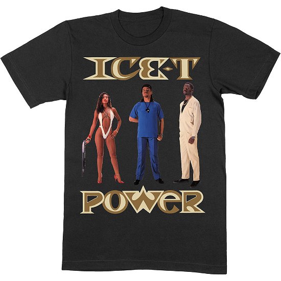 Cover for Ice-T · Ice-T Unisex Tee: Power (T-shirt) [size S] [Black - Unisex edition]