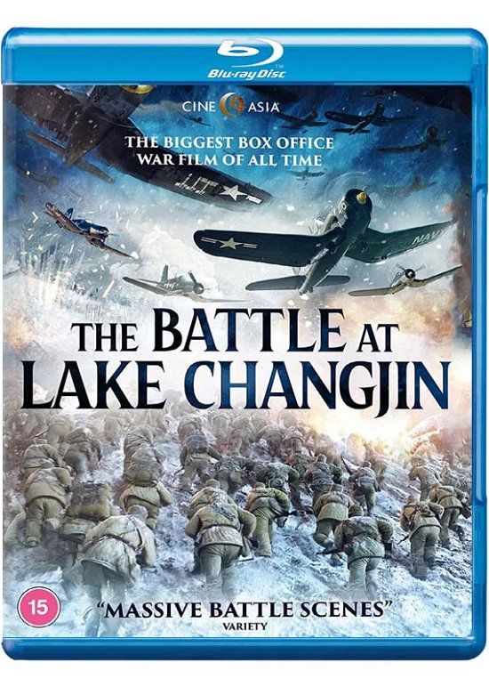Cover for The Battle at Lake Changjin Bluray · The Battle at Lake Changjin (Blu-ray) (2022)