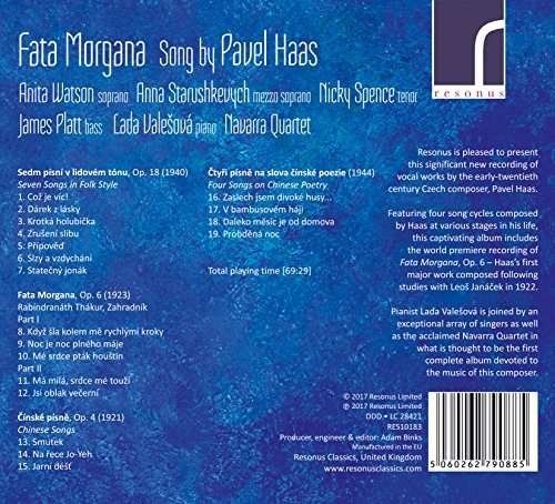 Haas / Watson / Spence / Platt · Fata Morgana (CD) (2017)