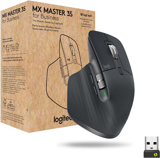 Cover for Logitech · Logitech MX Master 3S for Business Maus ergonomisc (MERCH)