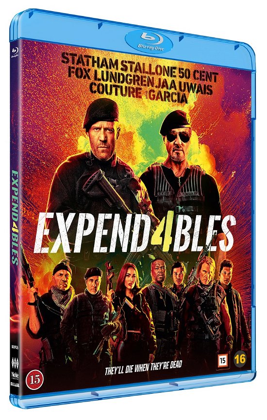 Cover for Expendables 4 (Blu-ray) (2024)