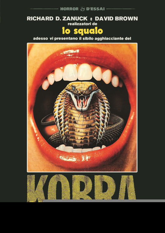 Cover for Kobra (Restaurato in Hd) (DVD) (2021)