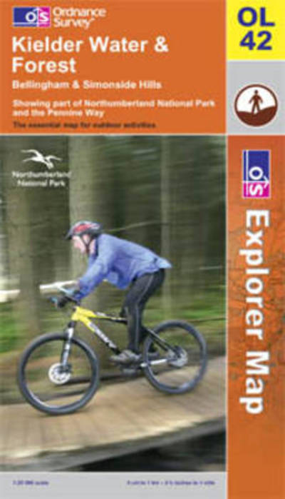 Cover for Ordnance Survey · Kielder Water and Forest (Paperback Bog) [A3 edition] (2009)