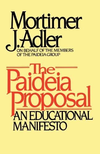 Paideia Proposal - Mortimer J. Adler - Books - Touchstone - 9780684841885 - October 1, 1998