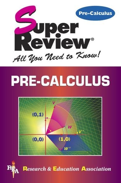 Pre-calculus Super Review - Research - Książki - Research & Education Association - 9780878910885 - 2 czerwca 2000