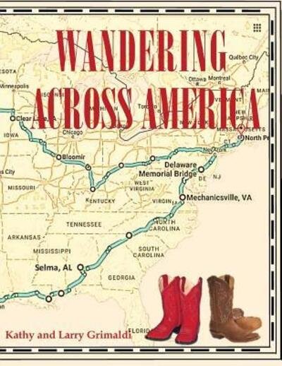 Cover for Kathy Grimaldi · Wandering Across America (Paperback Book) (2016)