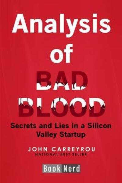 Cover for Book Nerd · Analysis of Bad Blood (Paperback Book) (2019)