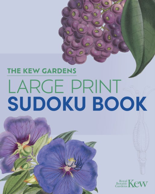 Cover for Eric Saunders · The Kew Gardens Large Print Sudoku Book - Kew Gardens Arts &amp; Activities (Paperback Book) (2025)