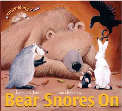 Cover for Karma Wilson · Bear Snores On (Board book) (2005)