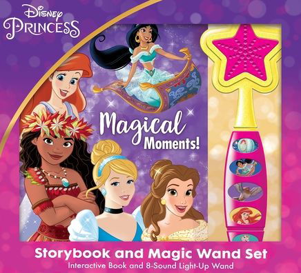 Cover for Pi Kids · Disney Princess: Magical Moments! Storybook and Magic Wand Sound Book Set (Buch) (2023)