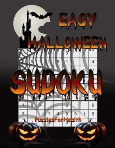 Cover for Kateryna Kei · Easy Halloween Sudoku (Pocketbok) (2016)