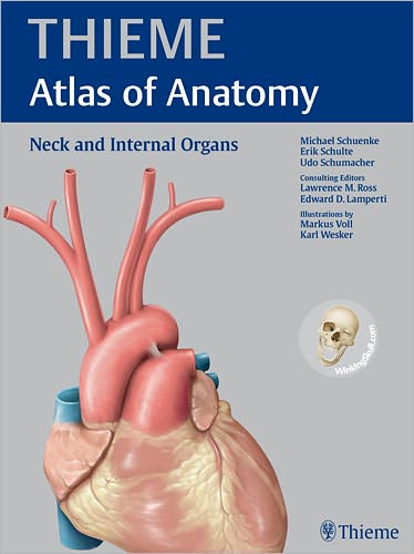 Cover for Michael Schuenke · Neck and Internal Organs (With Scratch Code for Access to Winkingskullplus) - Thieme Atlas of Anatomy Series (Gebundenes Buch) (2010)